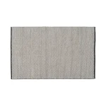 IXIA Alfombras^Alfombra De Tejido Blanco Y Negro 160 X 230 Cm