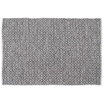 IXIA Alfombras^Alfombra Reversible De Poliéster Y Algodón Gris - Blanco 230 X 160 Cm