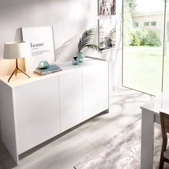 DEKIT Muebles De Salón^Aparador Blanco Kloe