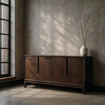 IXIA Muebles De Salón^Aparador Kilian Madera De Mango Marrón 190 X 85 X 40 Cm