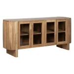 IXIA Muebles De Salón^Aparador Vitrina Creel Madera De Acacia 180 X 80 X 40 Cm