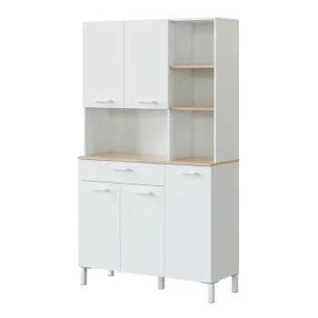 FORES Mueble Auxiliar Cocina^Armario Cocina Kira De 3 Cuerpos Con Hueco Micro 108 X 186 X 40 Cm