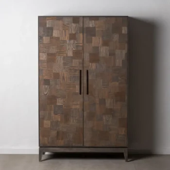 IXIA Armario Salón^Armario De Salón De Madera De Mindi 110 X 180 X 45 Cm