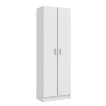 FORES Mueble Auxiliar Cocina^Armario Despensero 2 Puertas Blanco Use 59 X 180 X 37 Cm