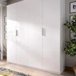 DEKIT Armarios Blancos|Armarios Roperos^Armario Essen 4 Puertas Blanco 180 X 204 X 52 Cm