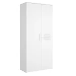 DEKIT Armarios Juveniles^Armario Juvenil 3 Puertas Leka Blanco 90 X 205 X 52 Cm