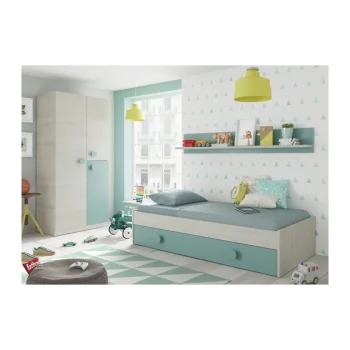 FORES Armarios Juveniles^Armario Juvenil SNUBA 0J7446Y Tres Puertas