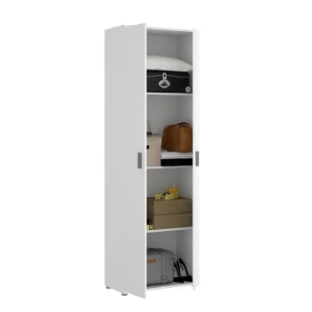 DEKIT Mueble Auxiliar Cocina^Armario Multiusos Fit 2 Puertas 61 X 190 X 35 Cm