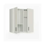 FORES Mueble Auxiliar Cocina^Armario Multiusos Para Colgar 2 Puertas Blanco Use
