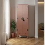 IXIA Armario Salón^Armario Salón Moka 2 Puertas 2 Cajones "Oriente" 55 X 185 X 33 Cm