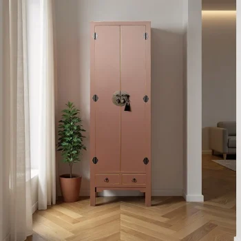 IXIA Armario Salón^Armario Salón Moka 2 Puertas 2 Cajones "Oriente" 55 X 185 X 33 Cm