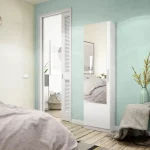 FORES Zapateros^Armario Zapatero Kristal Blanco Artik 50 X 180 X 22 Cm