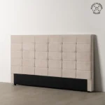 IXIA Cabeceros De Cama^CABECERO BEIGE TEJIDO DORMITORIO 190 X 8 X 100 CM