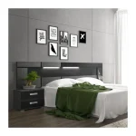 DISTRIGAL Cabeceros De Cama^Cabecero Con Luces Led Magic 259.8 X 60 X 4 Cm