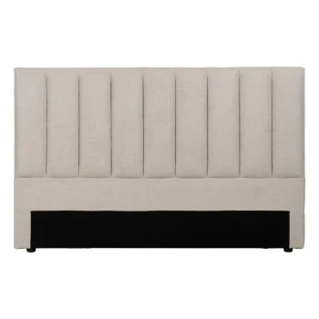 IXIA Cabeceros De Cama^Cabecero Con Patas Tapizado Beige 160 X 100 X 8 Cm