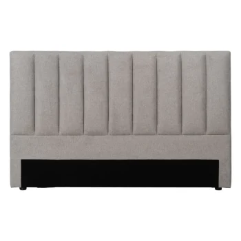 IXIA Cabeceros De Cama^CABECERO GRIS TEJIDO DORMITORIO 160 X 8 X 100 CM