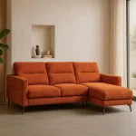 IXIA Chaise Longues^Chaise Longue Tapizado Conforta Terracota 3 Plazas 238 X 87,5 X 160 Cm