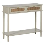 IXIA Mesas Consola^CONSOLA GRIS CLARO DM 90 X 30 X 75 CM