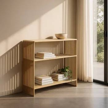 IXIA Mesas Consola^Consola Recibidor De Madera De Teca Bellamonte Natural 85 X 85 X 30 Cm