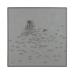 IXIA Cuadros^CUADRO ABSTRACTO BLANCO-PLATA 100 X 100 CM