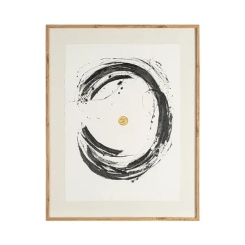 IXIA Cuadros^CUADRO ABSTRACTO MADERA-CRISTAL IMPRESO 76 X 3 X 98 CM