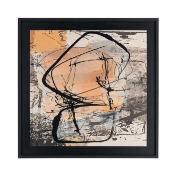 IXIA Cuadros^CUADRO ABSTRACTO MADERA-CRISTAL IMPRESO 73 X 3 X 73 CM