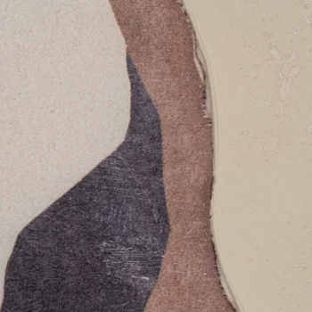 IXIA Cuadros^Cuadro Abstractro Tonos Marrones Horizontal Acabado A Mano 50 X 150 X  3,8 Cm