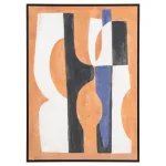 IXIA Cuadros^Cuadro Impresión Con Acabado A Mano “Estructura En Equilibrio” 75 X 100 X 4 Cm