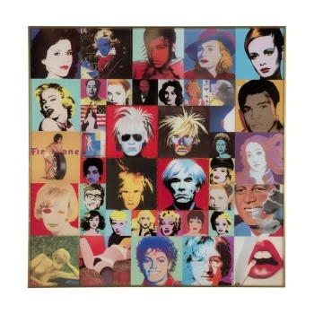 IXIA Cuadros^CUADRO IMPRESIÓN POP ART CRISTAL 80 X 80 CM