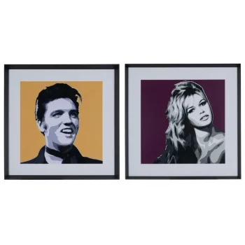 IXIA Cuadros^Cuadro Impresión Pop Art Díptico 73 X 73 Cm