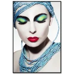 NAKURA Cuadros^Cuadro Vertical 120 X 80 Cm "Mujer Ojos Cerrados"