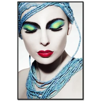 NAKURA Cuadros^Cuadro Vertical 120 X 80 Cm "Mujer Ojos Cerrados"