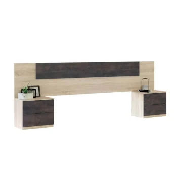 FORES Conjuntos Dormitorios Matrimonio Baratos^Dormitorio De Matrimonio Alaya óxido 247 X 95 X 40 Cm