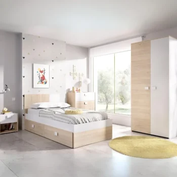 DEKIT Dormitorios Juveniles Completos^Dormitorio Juvenil Completo Dina 4
