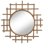 IXIA Espejos^Espejo Decorativo En Madera De Abeto 100 X 100 X 3 Cm