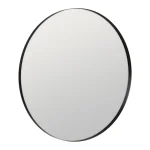 IXIA Espejos^Espejo Redondo De Aluminio Negro 100 X 100 X  4,2 Cm