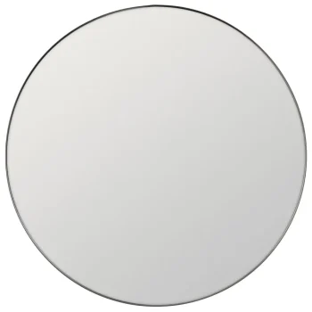 IXIA Espejos^Espejo Redondo Maco Aluminio Negro Diámetro 120 Cm