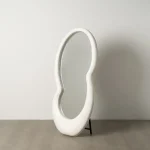 IXIA Espejos^Espejo Vestidor Tapizado PU Blanco 85 X 170 X 10 Cm