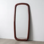 IXIA Espejos^Espejo Vestidor Vertical Marco DM Lacado En Color Granate 80 X 180 X 4,5 Cm