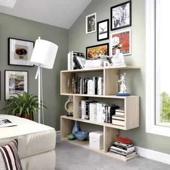 DEKIT Estanterías^Estantería Baja Lis Roble Natural