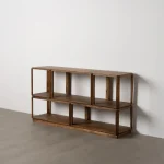 IXIA Estanterías^Estantería Baja Natura Madera De Mango Natural 160 X 85 X 42 Cm