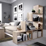 DEKIT Estanterías^Estantería De Pared Ten Roble Natural