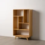 IXIA Estanterías^ESTANTERÍA NATURAL MADERA MINDI SALÓN 90 X 40 X 150 CM