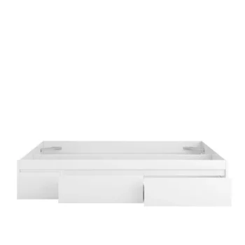 FORES Canapés Con Cajones|Camas Baratas^Estructura De Cama Con 4 Cajones Kendra Blanco Artik 156 X 37 X 196 Cm