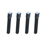 DISTRIGAL Somieres De Láminas^Juego De 4 Patas Metálicas Para Somier Basic