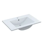 FORES Lavabos^Lavabo Cerámico Blanco Para Mueble De Baño De 50 Cm
