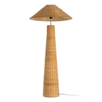 IXIA Iluminación^LÁMPARA SUELO NATURAL RATÁN ILUMINACIÓN 70 X 70 X 147 CM