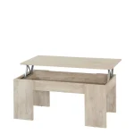 NAKURA Mesas Auxiliares^Mesa Centro Elevable Petra Roble Sonoma 100 X 45,2 X 50 Cm