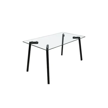 NAKURA Mesas De Comedor^Mesa Comedor Fija Rectangular Cristal Lugo 140 X 75 X 80 Cm