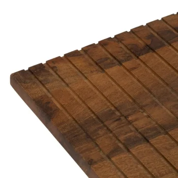 IXIA Mesas Auxiliares^Mesa De Centro Abner En Madera De Mango Marrón Y Metal Negro 110 X 40 X 60 Cm